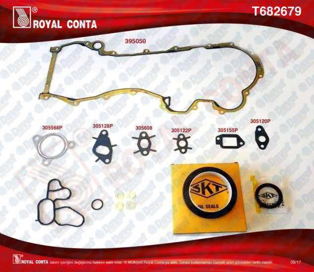ROYAL T682679 Alt Takim Contasi Skt Keceli Fiat Linea - Doblo 1.3d Multijet 90hp